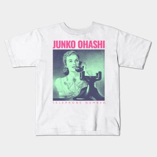 Junko Ohashi - Citypop Girl Kids T-Shirt
